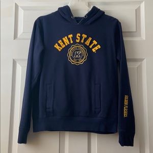 Kent State Navy Hooded Sweatshirt